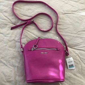 Nine West Hot Pink Crossbody